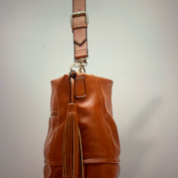 Miley Shoulder Bag by Louenhide in Brown - Picture 2 of 8